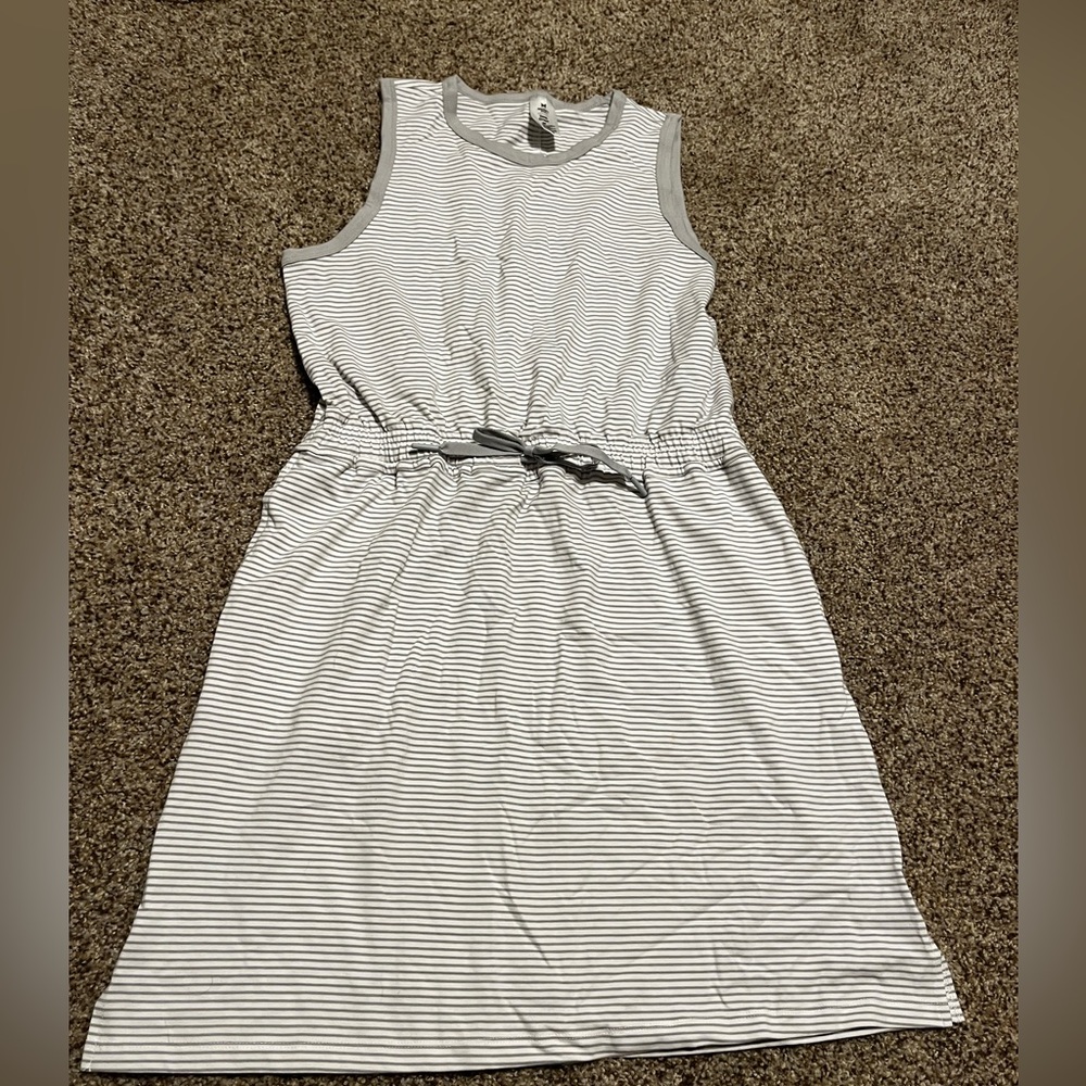 Striped Sleeveless Dress